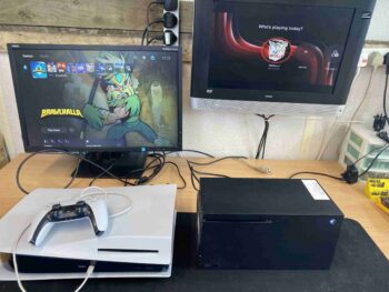 PS5 and an Xbox series x repair