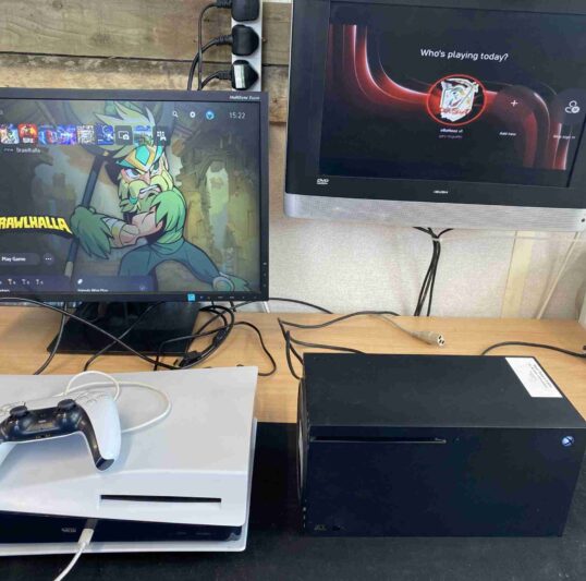 2 of todays repairs for an xbox and a playstation 5 1 PS5 and an Xbox series x repair