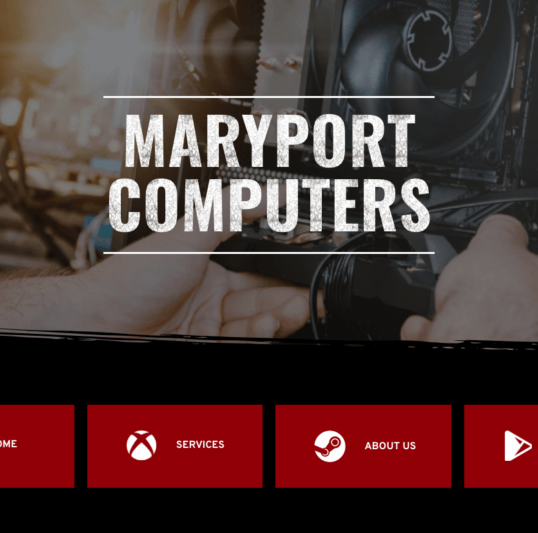 New website 1 Maryport Computers new site